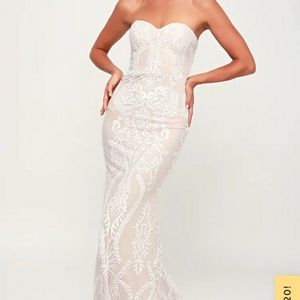 Lulus wedding dress